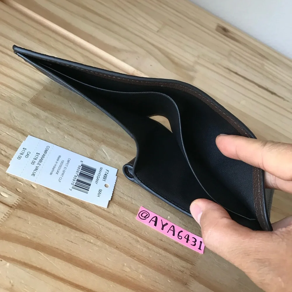 Coach wallet men🎈🎈